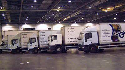 Deliveries And Collections from Event Hire UK