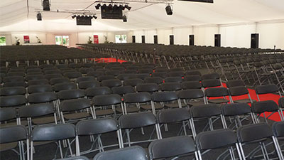 Folding Chairs Hire from Event Hire UK