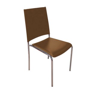 Dark Brown Leather Torino Chair