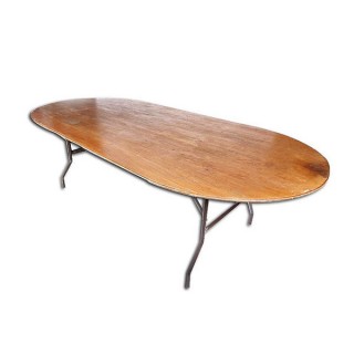 8ft Oval Table