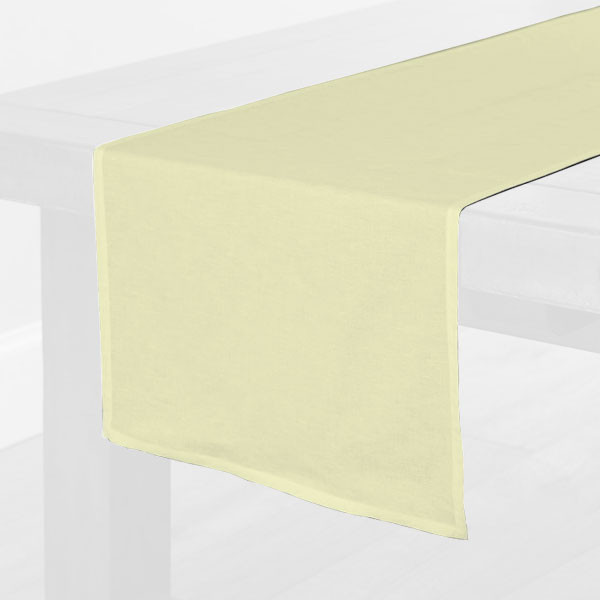 Ivory Fabric Table Runner
