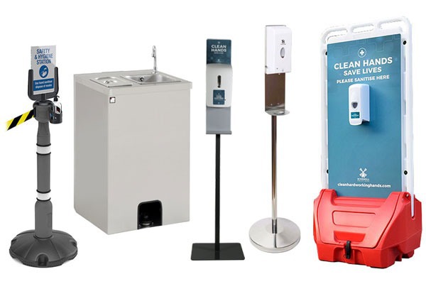 Hand sanitiser dispenser hire for events & venues