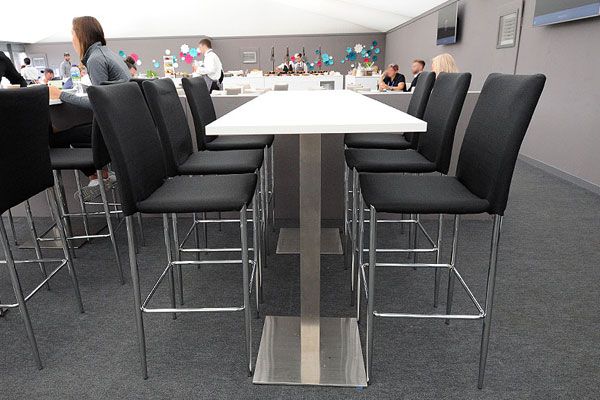 High tables & stools for international sporting occasions
