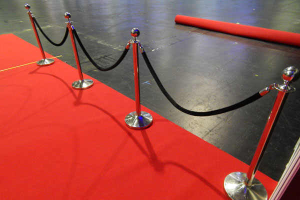 VIP event barrier hire