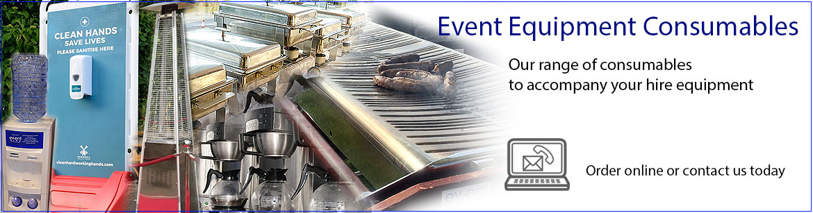 Buy Event Equipment Consumables