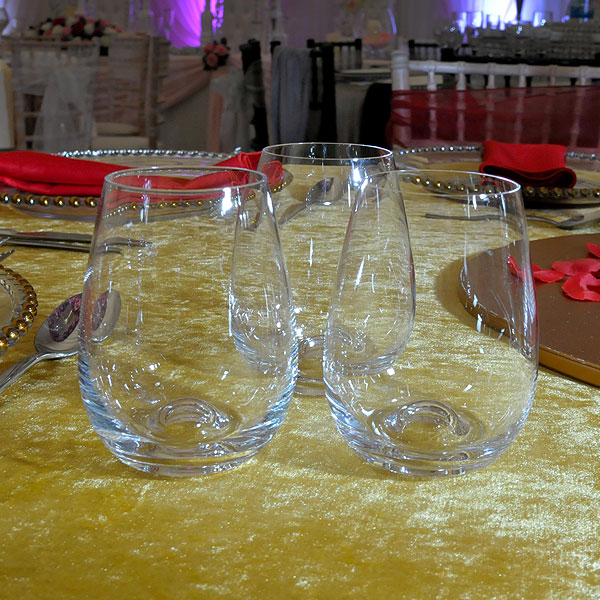 Stemless Wine Glass Hire