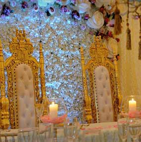 Wedding Throne Hire