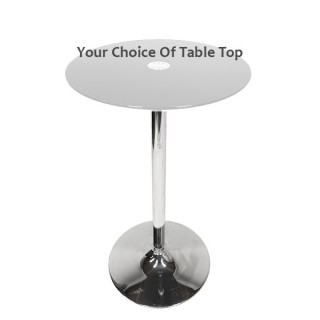Ammon Glass Poseur Table