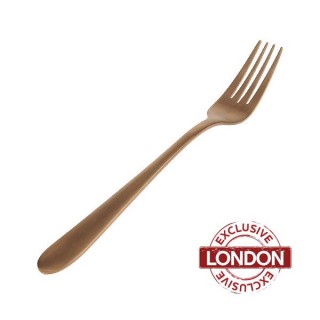 Enamor Copper Dinner Fork