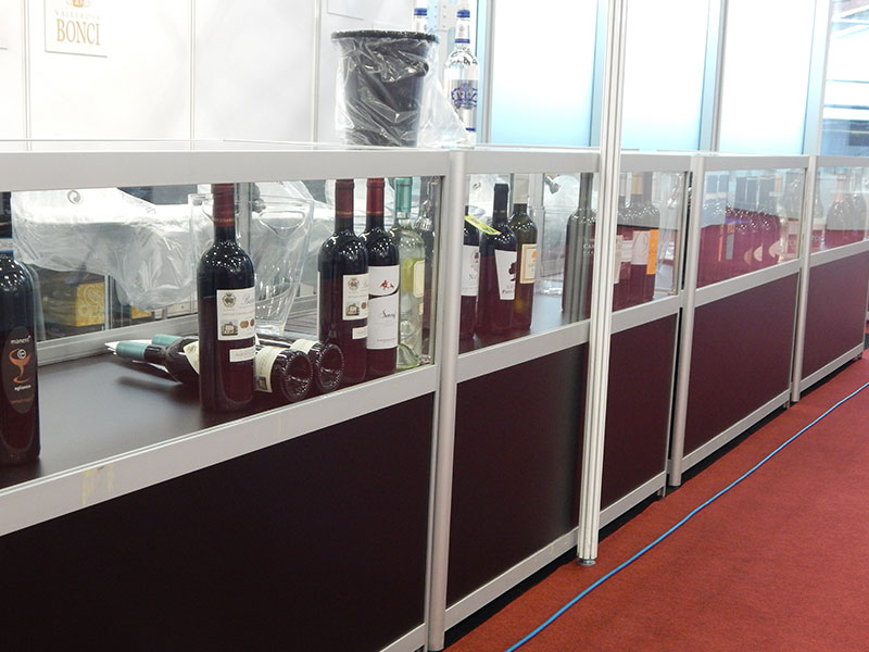 Glass Display Cabinet Hire from Event Hire UK