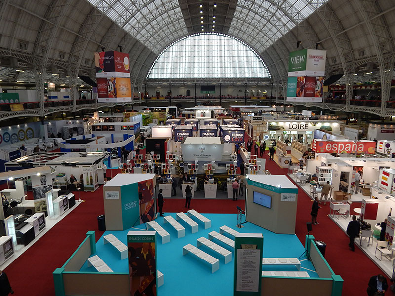 London Wine Fair Exhibition Furniture Hire from Event Hire UK