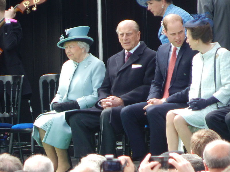 Royal Family On Napoleon Chairs