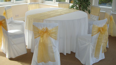 Hire Chair Ties For Event Chairs