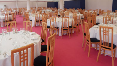 Hire High Backed Wooden Banqueting Chairs