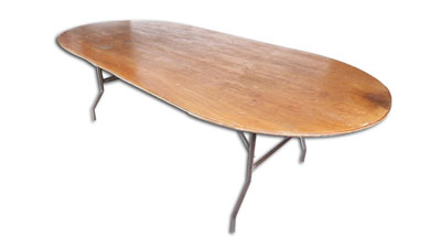 Oval Dining Table Hire