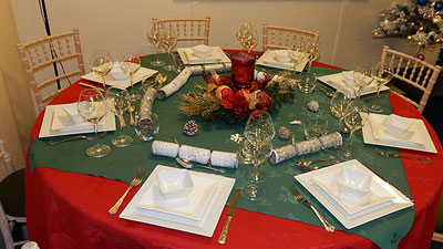 Table & Chair Hire For Christmas