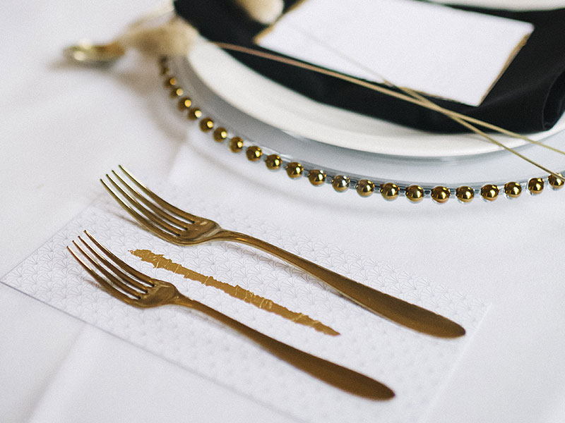 wedding cutlery hire