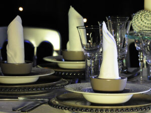 square tasting bowls hire
