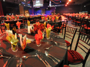 table and chair hire for christmas
