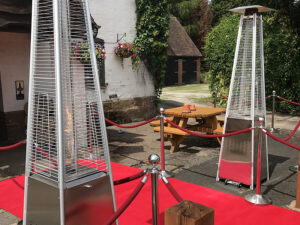 electric patio heater hire