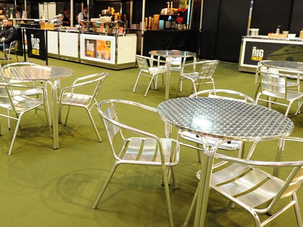 aluminium cafe tables with aluminium cafe tables