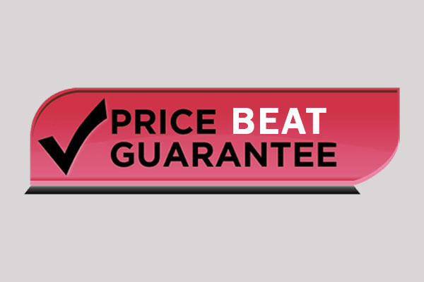 Price Beat Guarantee now active