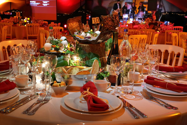 Event Hire supplies London charity ball