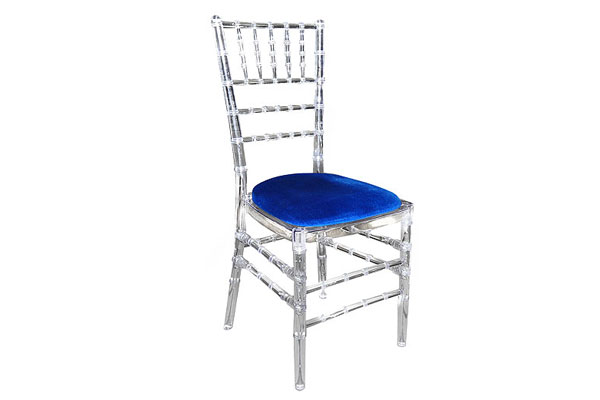 Ghost Chiavari chairs for hire