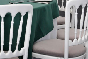Grey seat pads