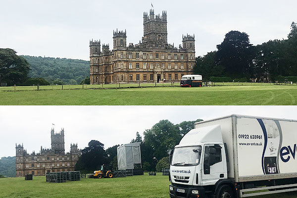 Event Hire at Downton Abbey