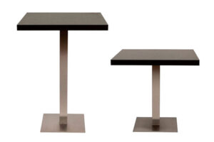 Piazza bistro & poseur tables hire