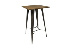 Rustic Tolix poseur table
