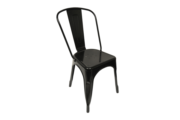 Black Tolix chair