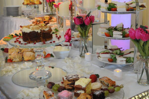 afternoon tea crockery hire