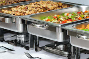 Buffet serving equipment hire