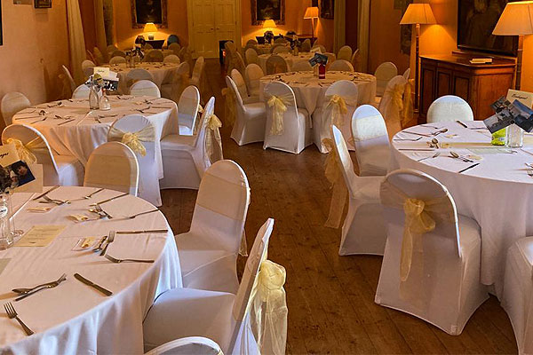 Chair covers & ties help to glam up any event or occasion