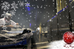 Commercial catering equipment hire for Christmas events