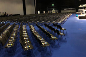 Conference chair hire at CBS Arena