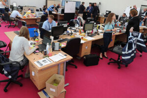 Create efficient temporary event offices with our office furniture range