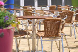 Create fantastic outdoor areas for event hospitality