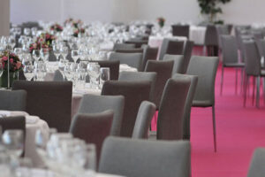 Create stunning dining areas with grey Rio chairs