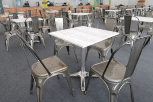Driftwood effect square Jem tables