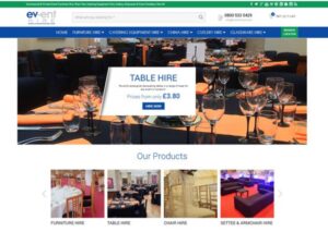New look for Event Hire UK website