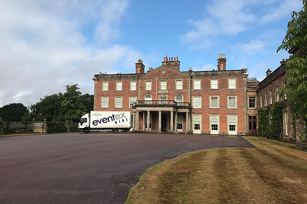 Event Hire at Weston Park country house
