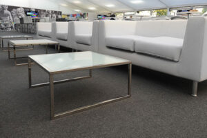 Lounge furniture rental for events is always popular