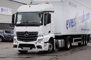 NEW Event Hire artic trailer arrives