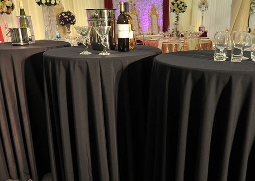 Folding cocktail table hire