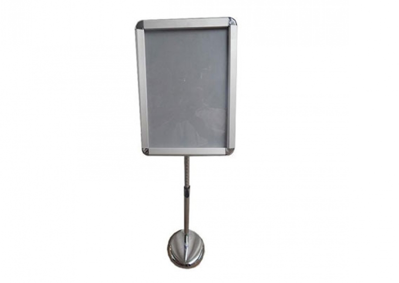 Freestanding A3 sign holders hire