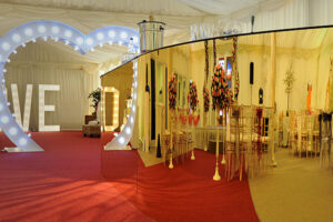 Gold mirror bar hire