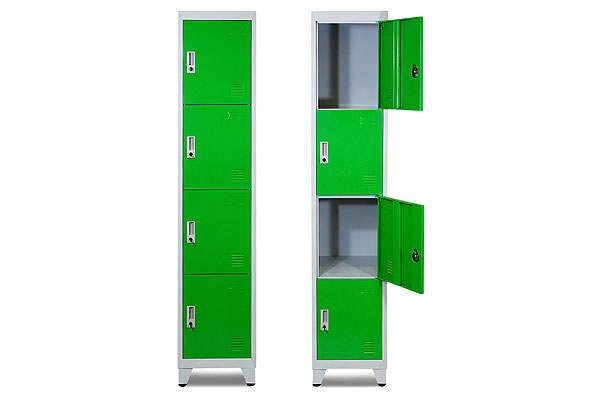 Green 4 door locker hire